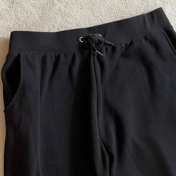 NEW LOOK MATERNITY black cotton blend with pockets joggers size 8 - Picture 4 of 5
